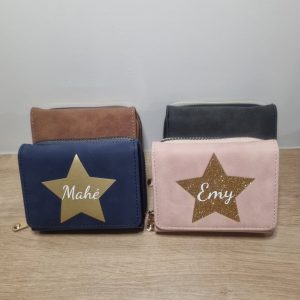 Porte-monnaie / Porte-cartes personnalisé